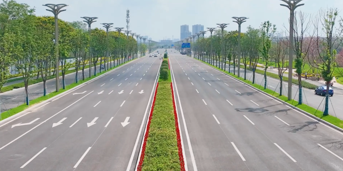 太炫酷啦！德陽首條“智慧道路”試通車！位置在……